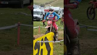 Leo Le Quere setting off on Acerbis Cross Test Sunday Afternoon GP Enduro Of Wales [upl. by Portie]