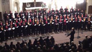 Eric Whitacre conducts THE SEAL LULLABY Junges Vokalensemble Hannover [upl. by Ardnuaet]