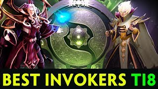 BEST INVOKERS of The International 2018 [upl. by Gilud951]