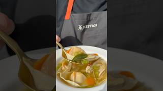 Autumn Wonton Soup wonton wontonsoup [upl. by Neersan]