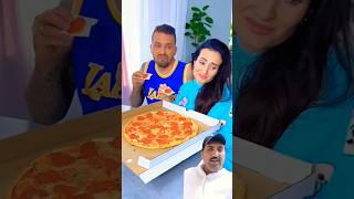 Pizza challenge challenge comedy pizza funny katebrush vfxmemes eatingshow ytshorts [upl. by Yanad505]