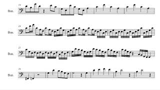 Borderline Border Line for solo bassoon [upl. by Eelyam]