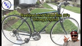 Restoring a 90s Univega Hybrid Bike [upl. by Dib]