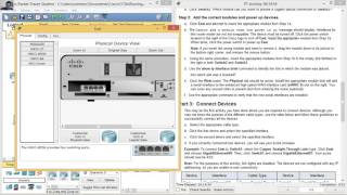 6318 Packet Tracer  Exploring Internetworking Devices [upl. by Terr689]