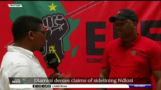 EFF  SG Marshall Dlamini mum on claims Ndlozi has been sidelined [upl. by Ahsaret]