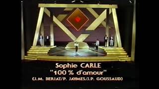 Sophie Carle  100 damour Eurovision Song Contest 1984 LUXEMBOURG [upl. by Nyrrek]