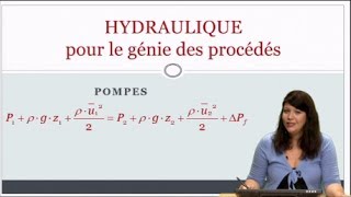 HYDRAULIQUE  introduction aux pompes [upl. by Eissed]