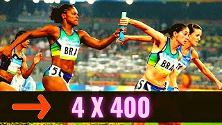 Corrida de Revezamento 4x400 no Atletismo História Regras e Recordes [upl. by Thesda]