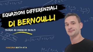 EQUAZIONI DIFFERENZIALI DI BERNOULLI  Hakuna MATHata [upl. by Laup133]