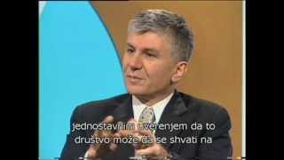 Zoran Djindjic  intervju na nemackom jeziku [upl. by Aleak217]