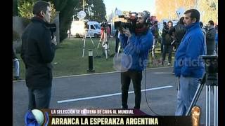 La Selección argentina se prepara para el Mundial  Telefe Noticias [upl. by Hartman]