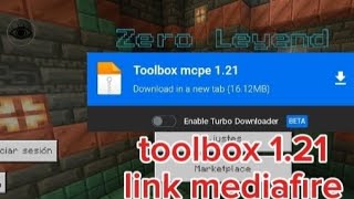 toolbox minecraft 12103 link mediafire ✅️🔥 [upl. by Frick]