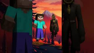 Minecraft Montero Edit 😍 Herobrine VS Mutant Mobs viralshorts montero trend anime denji [upl. by Alaric]