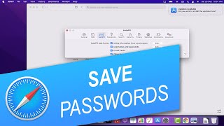 How to Save Passwords in Safari on Mac iPhone or iPad [upl. by Hal]