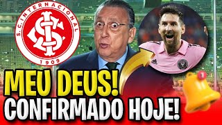 💣💥EITA AGORA VAI PODE COMEMORAR RIVAL DO MESSI E JOGA MUITA BOLA ÚLTIMAS NOTÍCIAS DO INTER [upl. by Enelyak]