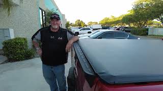 Rough Country Soft Roll Up Bed Cover on Chevy Silverado Review by Chris from CampH Auto Accessories [upl. by Bar]