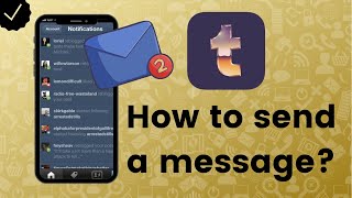 How to send a message on Tumblr [upl. by Ettellocin]