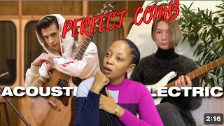 Marcin 🇵🇱 and Ichika Nito Acoustic VS Electric Guitar   REACTION  THIS IS CRAZY STUFF 🔥 [upl. by Leiruh]