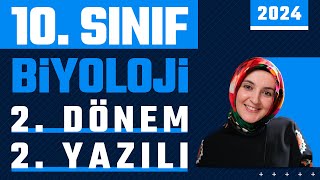 10Sınıf Biyoloji 2Dönem 2Yazılı  2024 yazılı biyoloji [upl. by Rizan]