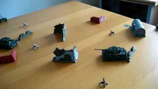 Mini RC IRBattletank infrarot infrared Panzer Part I [upl. by Ymme]