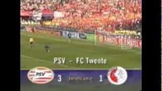 Twente  PSV Bekerfinale 2001 strafschoppen [upl. by Newo]