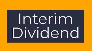 Interim Dividend  Meaning Class 12 Commerce Secretarial Practice SP [upl. by Cherie265]