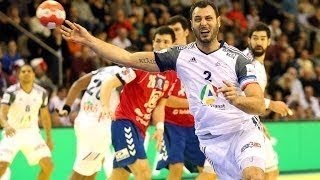 EHF EURO 2014  SERBIA vs FRANCE  Preliminary Round Group C [upl. by Anivlis]