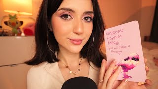 ASMR for those who feel lonely  whispering amp postitve affirmations [upl. by Aihsemot110]