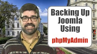 How to Back Up Your Joomla Database Using phpMyAdmin  Another tutorial on how to backup Joomla [upl. by Moffitt412]