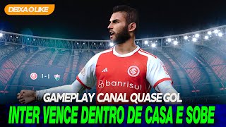 INTER VENCE DENTRO DE CASA E SOBE NOVAMENTE NA CLASSIFICAÇÃO  PES 2021  GAMEPLAY 84 [upl. by Trixie]