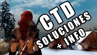 Skyrim se cierra CTD soluciones Info [upl. by Gurevich]