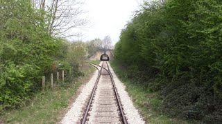 Middleton Railway Drivers Eye View  Park Halt to Moor Road [upl. by Poyssick477]