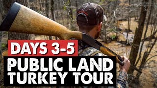 GOBBLING BIRDS  Turkey Camp Cribs Style  Turkey Tour Day 35 [upl. by Saba90]