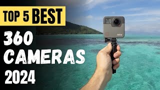 Top 5 Best 360 Cameras Of 2024  360 Camera Review [upl. by Nylauqcaj]