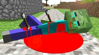 Zombie Life 2  Craftronix Minecraft Animation [upl. by Stannfield]