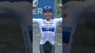 Thibau Nys powers to his first victory as European champion homeofcycling cyclocross [upl. by Amorette566]