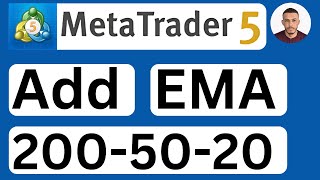 How to Add 200 20 and 50 EMA in MetaTrader 5 MT5 on LaptopPCMac  Easy to Follow [upl. by Gayle]