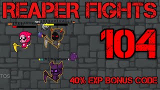 EvoWorldio FlyOrDieio Reaper Fights Ep104 👉 40 EXP BONUS CODE 👉 BOSS KILL [upl. by Lucine830]