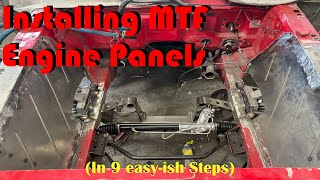 Easy Guide Fitting Mustangs to Fear Engine Panels on a 65 Mustang  lostsocketgaragecom [upl. by Ainalem]