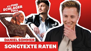 Könnt ihr besser abschneiden als Daniel Sommer 🤓  Songtexte raten  Stars amp Stories [upl. by Lishe195]