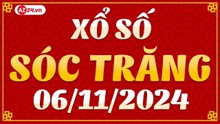 Xổ số Sóc Trăng ngày 6 tháng 11  XSST  SXST  XSSTR  Xổ số kiến thiết Sóc Trăng hôm nay thứ 4 [upl. by Azeel]