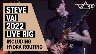 Steve Vai  2022 Live Guitar Rig  Thomann [upl. by Llereg]