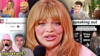 Trisha Paytas RETURNS to Frenemiesplus drama updates [upl. by Josias215]