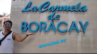 LA CARMELA DE BORACAY STAYCATION BEACHFRONT STATION 2  QUICK ROOM TOUR [upl. by Lewis]