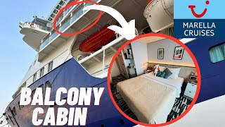 Marella Discovery Balcony Cabin Tour amp Review [upl. by Nasho220]