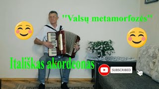 Itališkas akordeonas Valsų metamorfozės 2021 11 09 Vidas Akmantas [upl. by Neale]