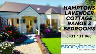 Hamptons Lavender Cottage Range 3 Bedrooms [upl. by Nirol]