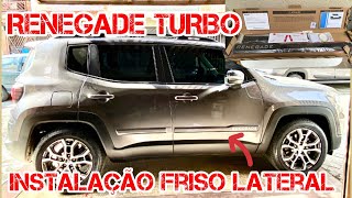 INSTALAÇÃO DE FRISO LATERAL NO RENEGADE [upl. by Valer]