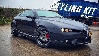 Alfa Romeo Brera OEM STYLING KIT upgrade [upl. by Annawd837]