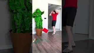 Tree man PRANK on CAT😂 [upl. by Elem]